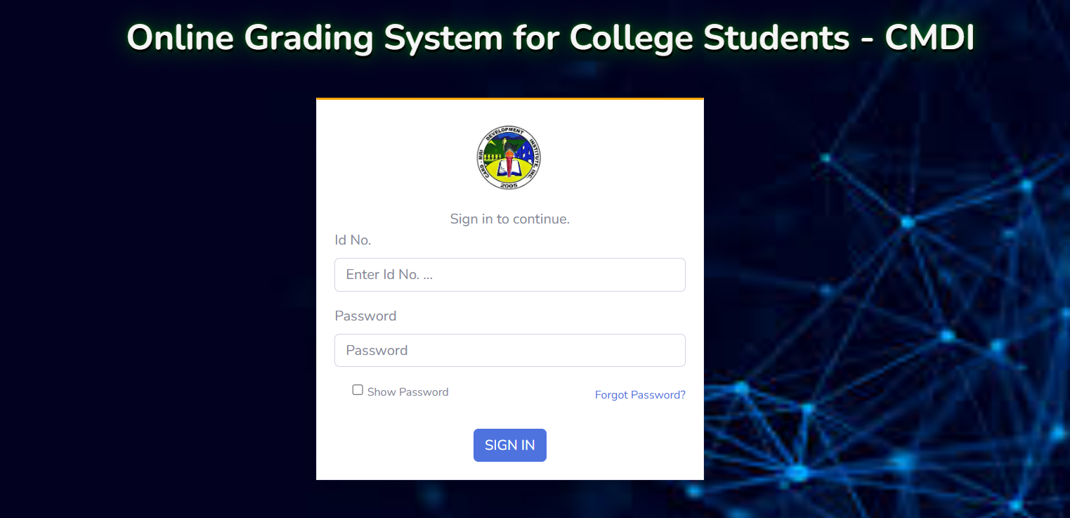 Student Thesis Web App